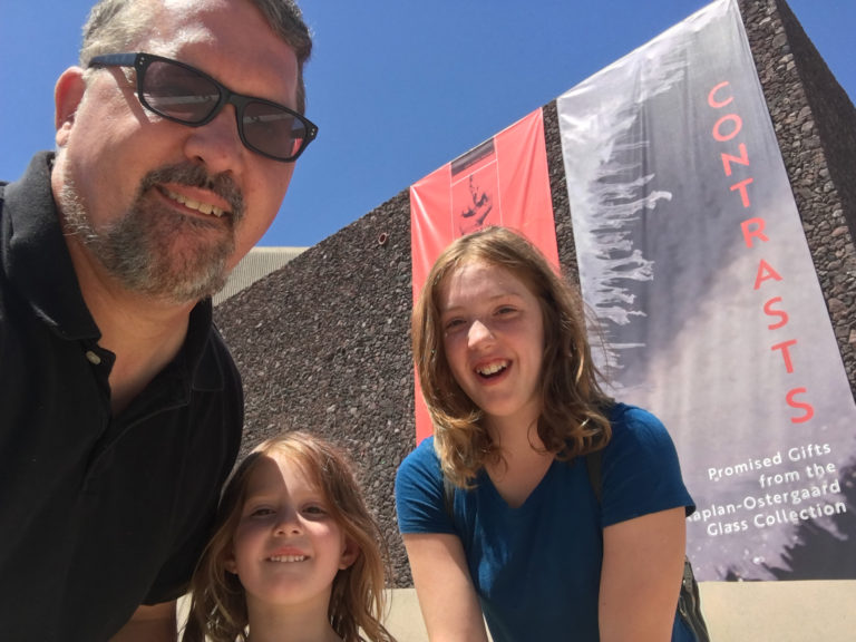 At the Palm Springs, California Art Museum.