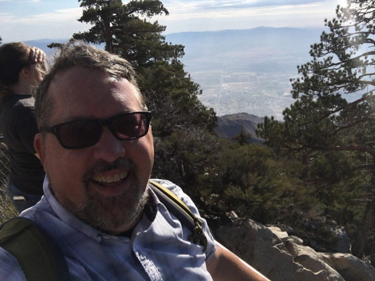 Above Palm Springs, CA.