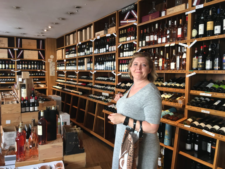 I love Iowa. But shopping for wine in Europe is *wonderful*.