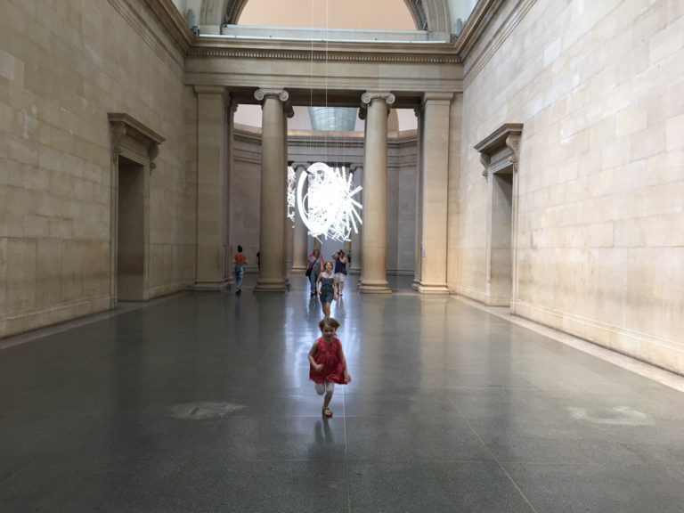 The girls loved the Tate.