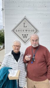 Jan and Dave at the Lockwood Café