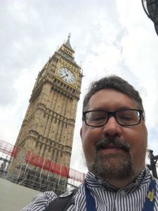 The mandatory touristy photo of me with Big Ben.