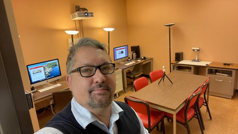 The Studio for New Media rebuilt, in October 2021.