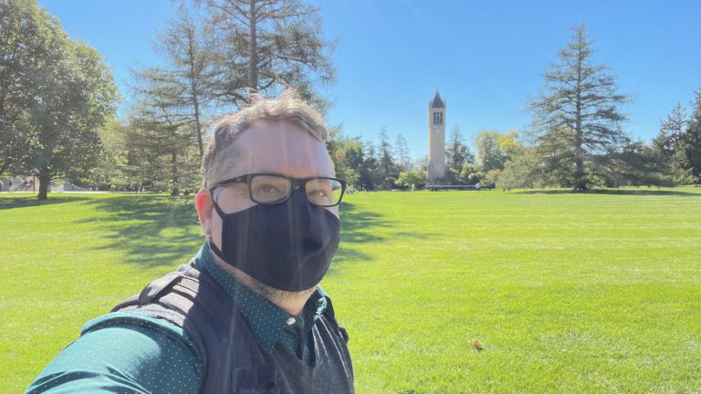 The ISU campus is a wonderful place to walk, even during a pandemic.