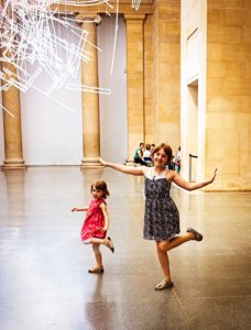 The girls loved the Tate.
