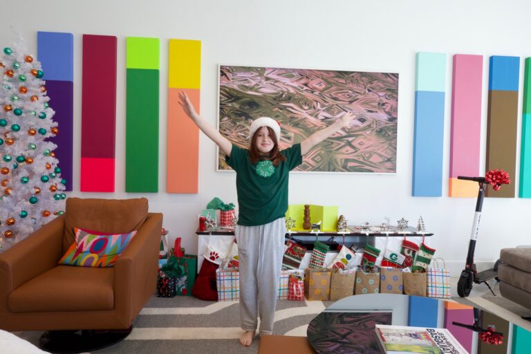 Charlie loves Christmas. Especially in Palm Springs.