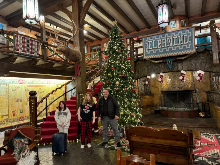 Us, staying at the El Rancho hotel in Gallup, NM.