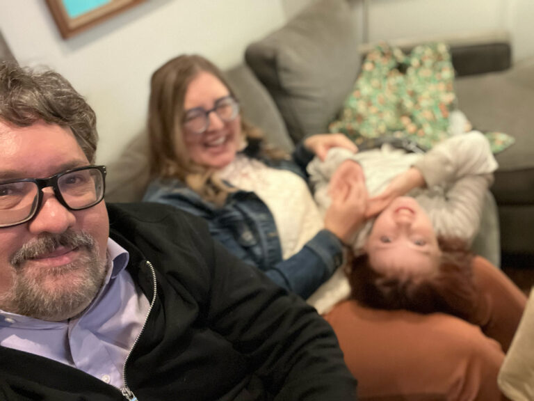 Us, enjoying Thanksgiving in NOLA.