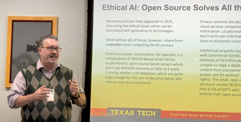 Presenting about A.I. at SIGDOC 25